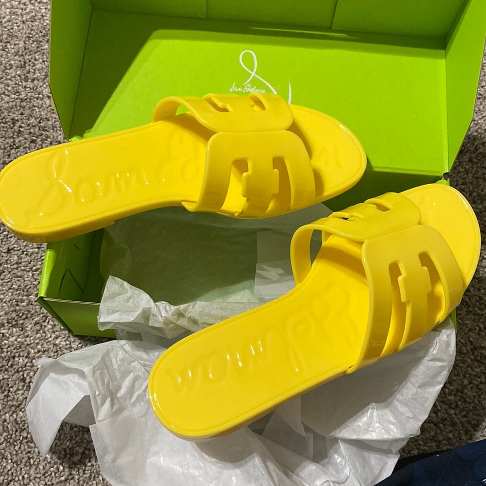 Sam Edelman bay jelly slide sandals